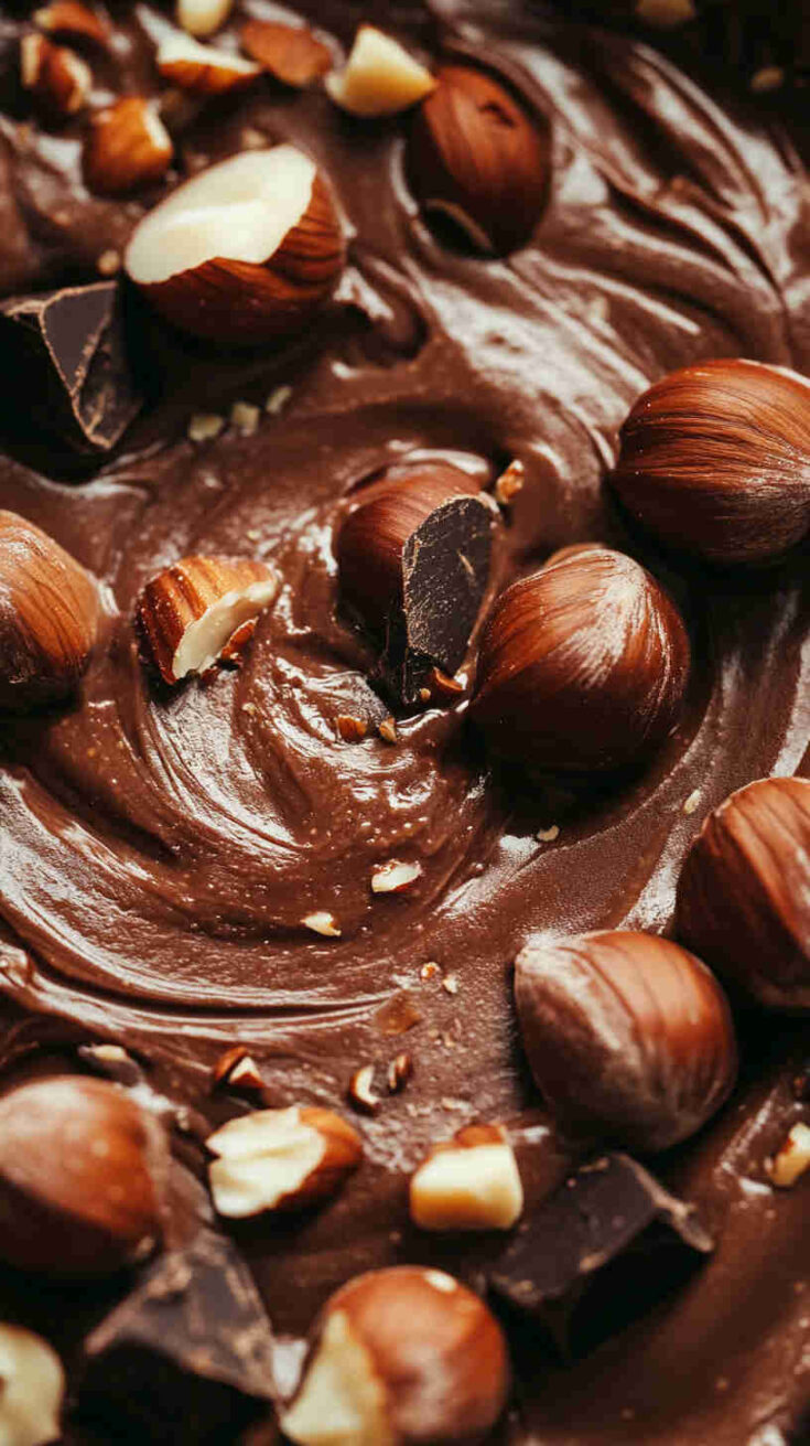 Slow Cooker Chocolate Hazelnut Pudding recipe