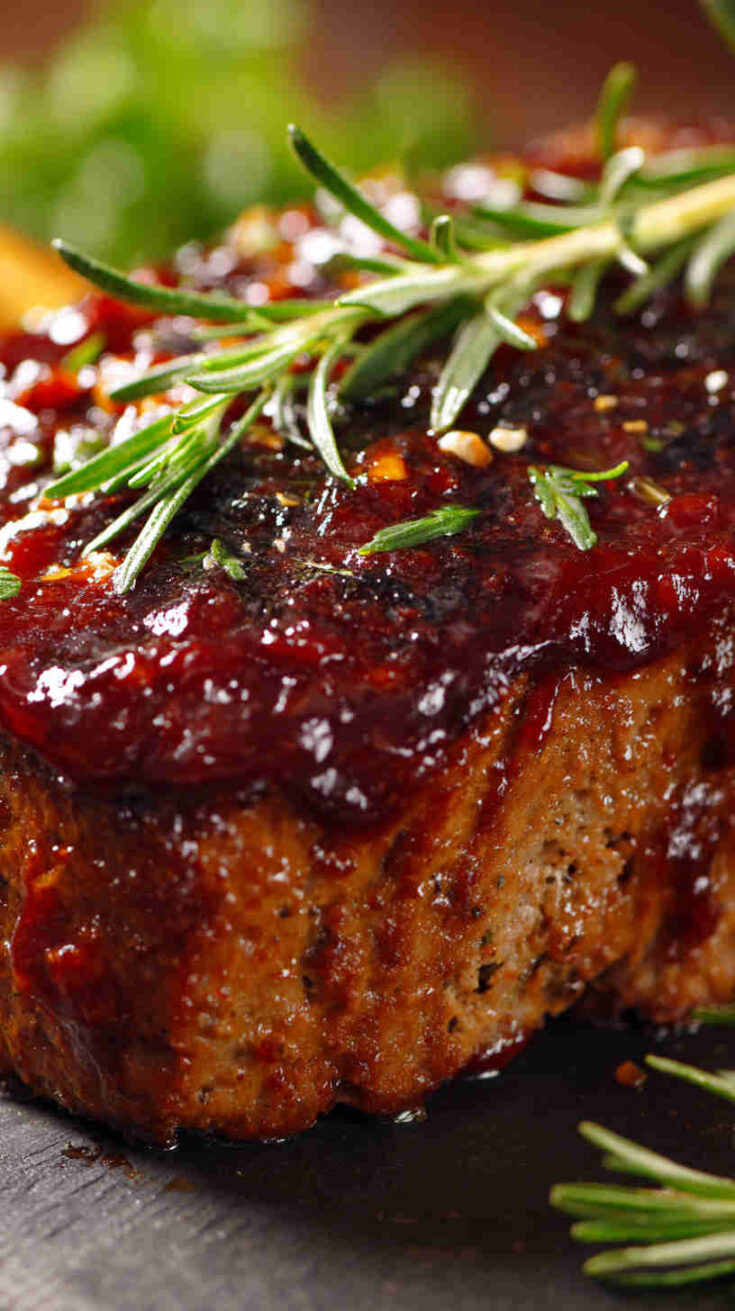 Slow Cooker Honey BBQ Meatloaf