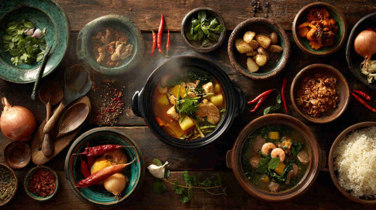 Slow Cooker Thai Basil Eggplant