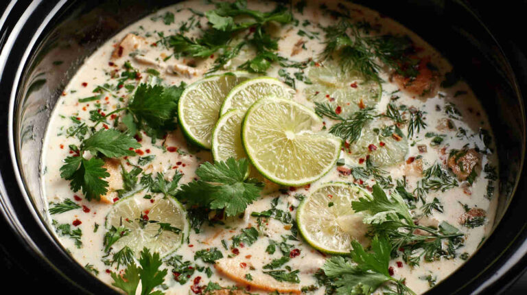 Slow Cooker Thai Green Curry with Vegetables