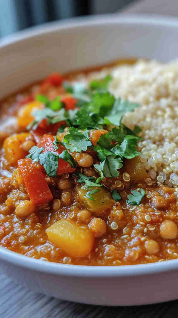 Spicy Lentil and Quinoa Curry Recipe