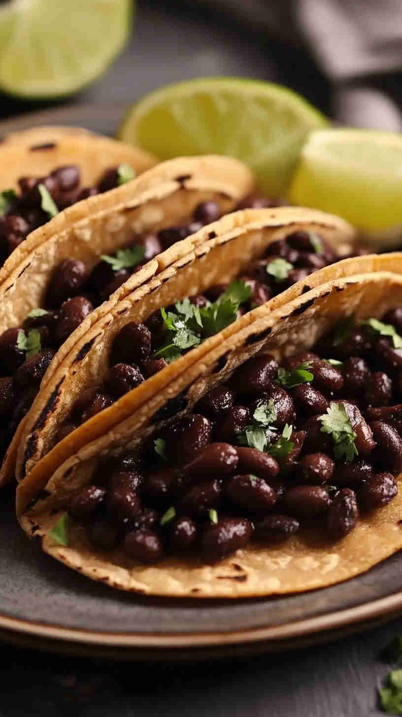 Vegan Black Bean Tacos Recipe