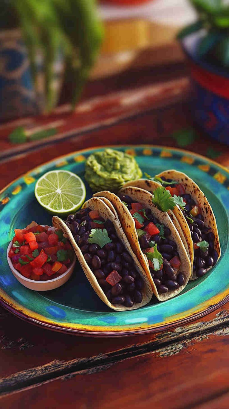 Vegan Black Bean Tacos Recipe