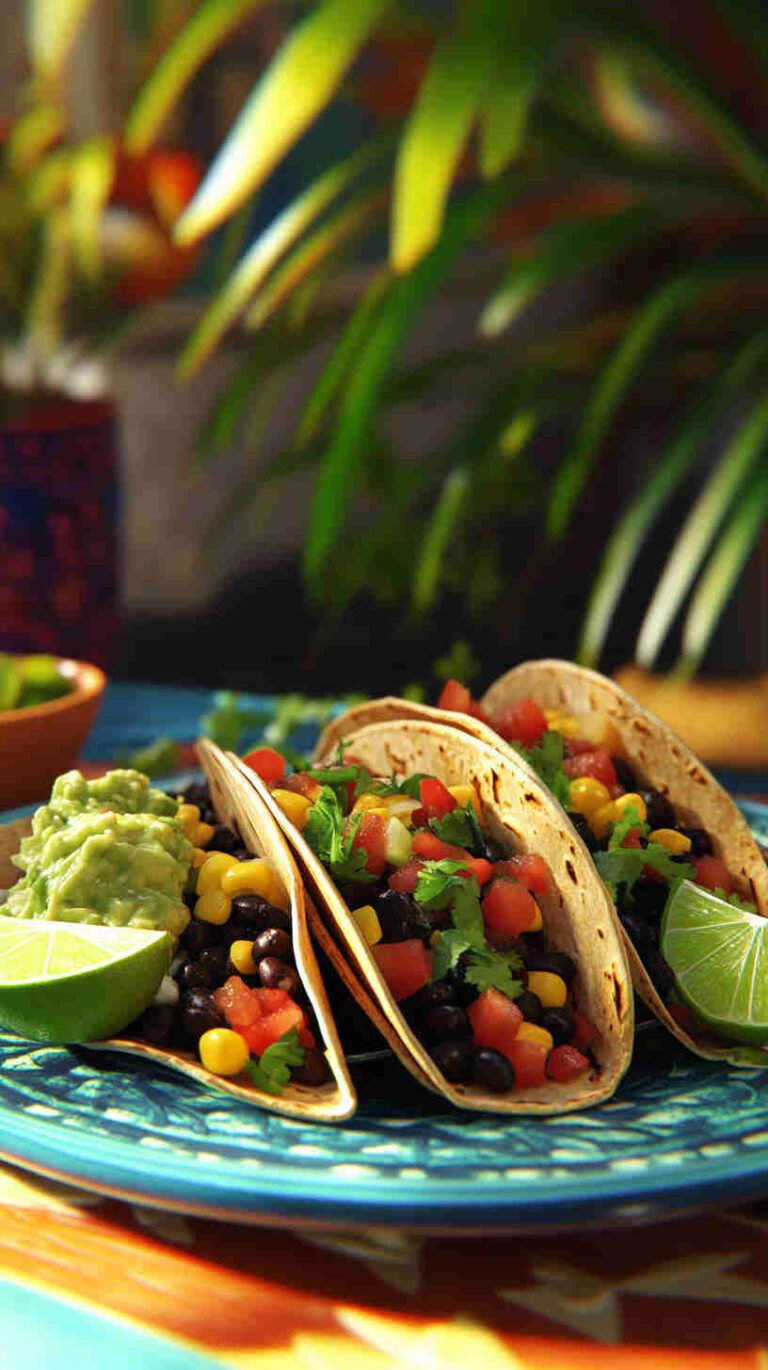 Vegan Black Bean Tacos Recipe