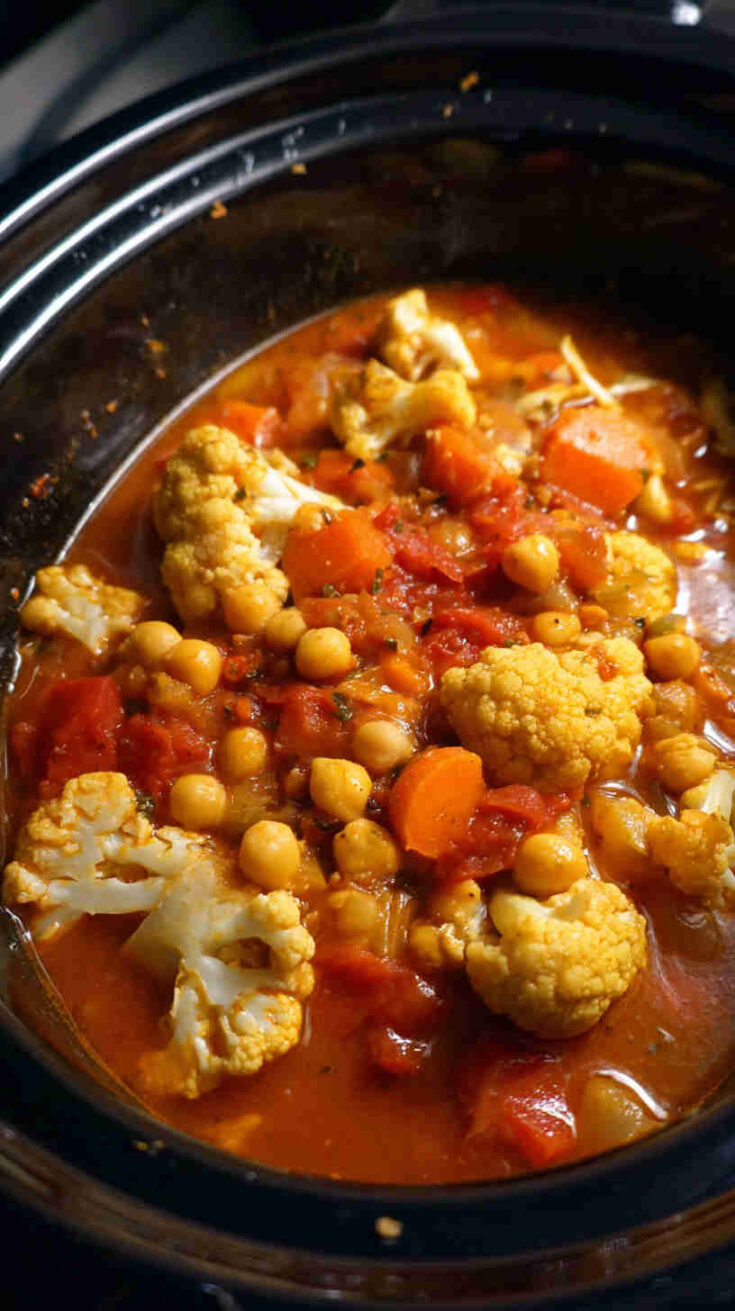 Crockpot Butternut Squash Vegan Chili