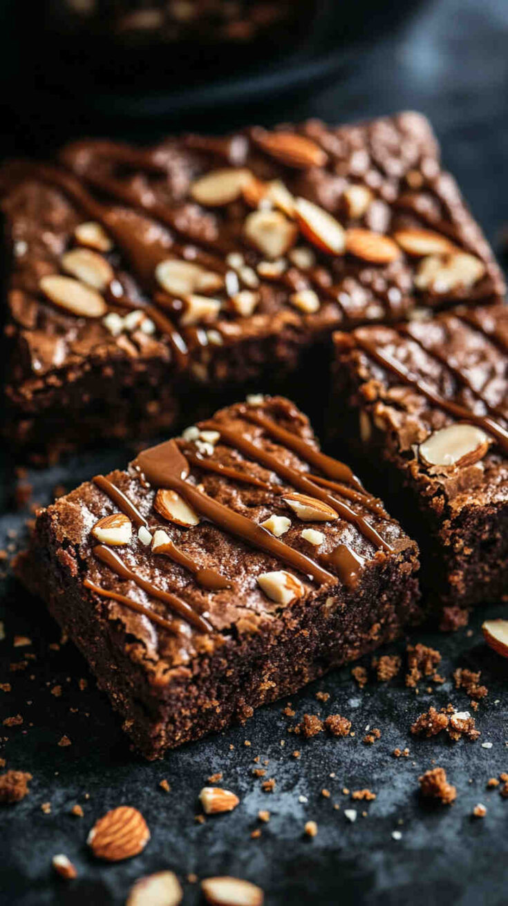 Crockpot Almond Butter Blondies recipe