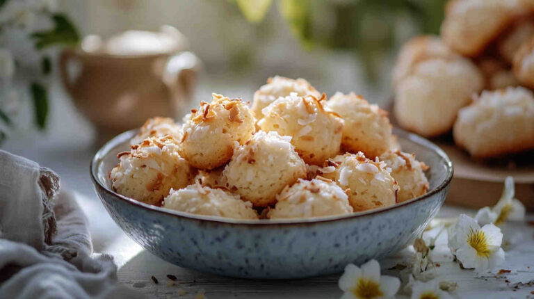 Crockpot Coconut Macaroons recipe
