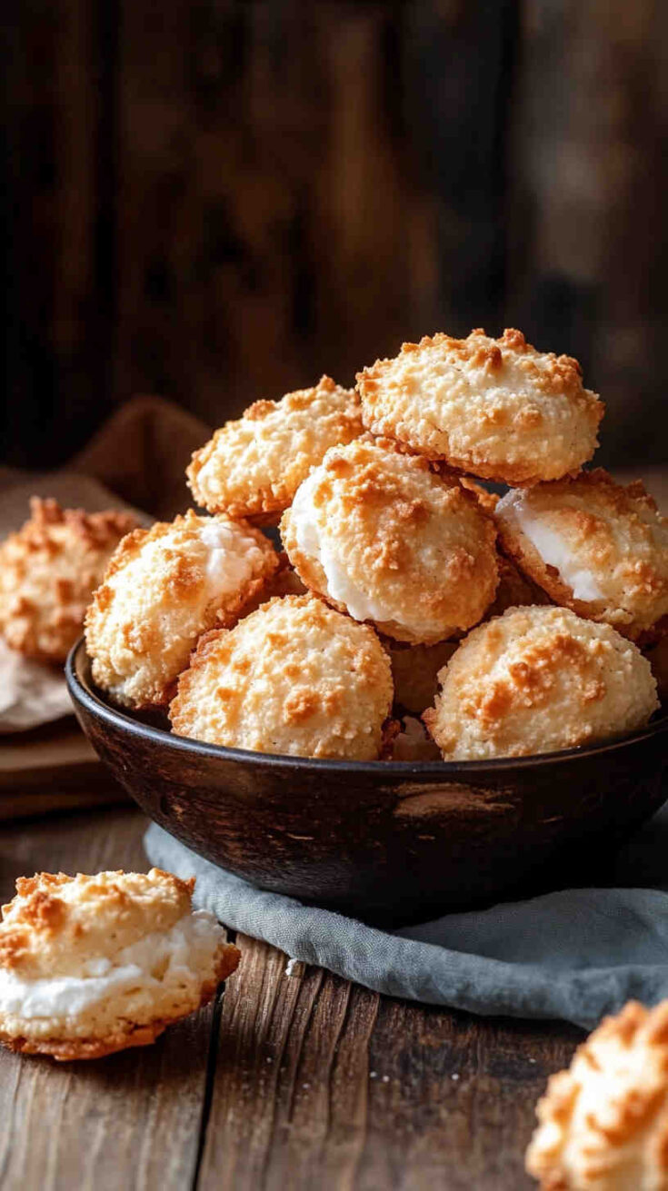 Crockpot Coconut Macaroons recipe