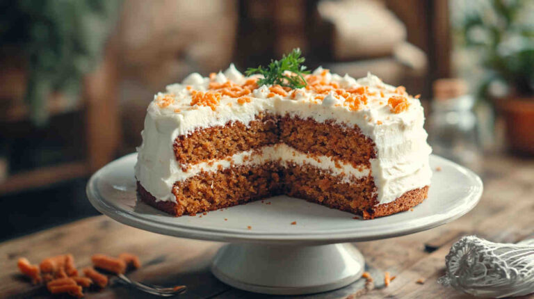 Crockpot Gluten-Free Carrot Cake recipe