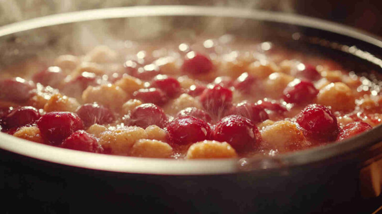 Slow Cooker Cherry Almond Cobbler recipe