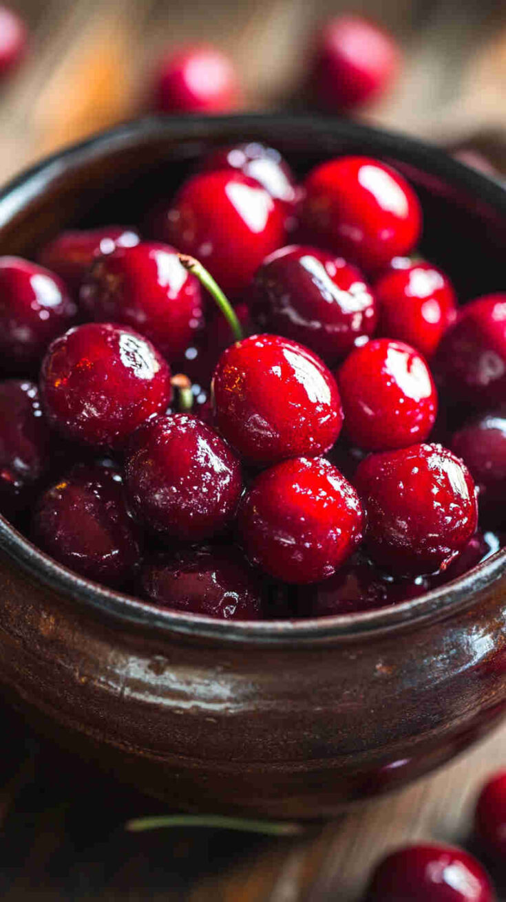 Slow Cooker Cherry Cobbler recipe