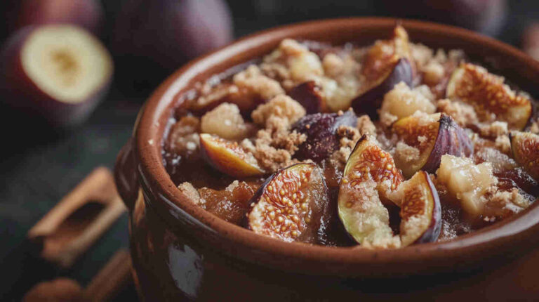 Slow Cooker Fig Cobbler recipe