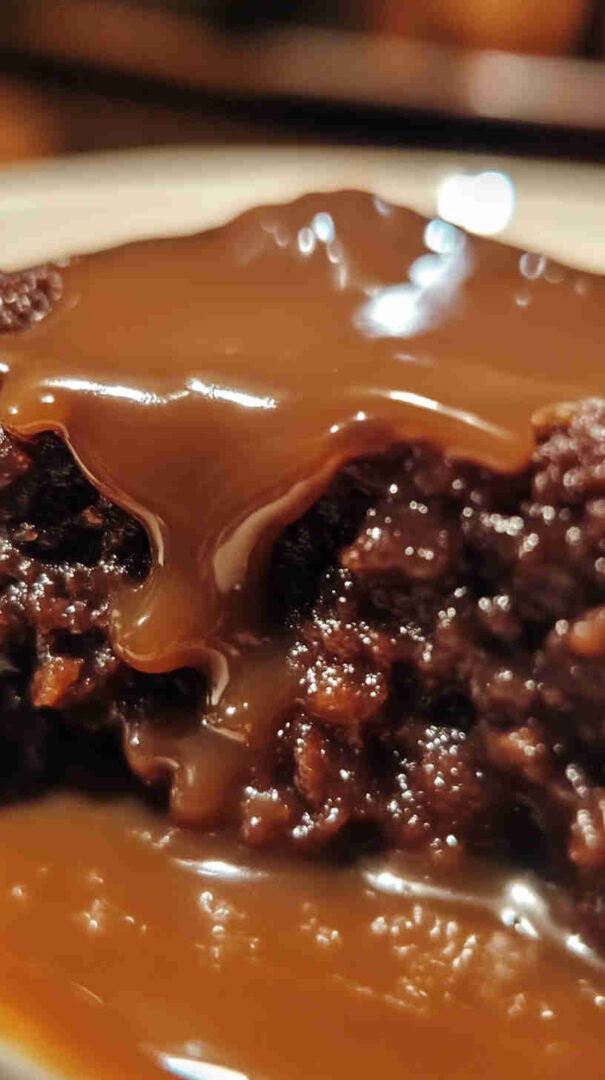 Crockpot Sticky Caramel Pudding Topping Recipe 3 1