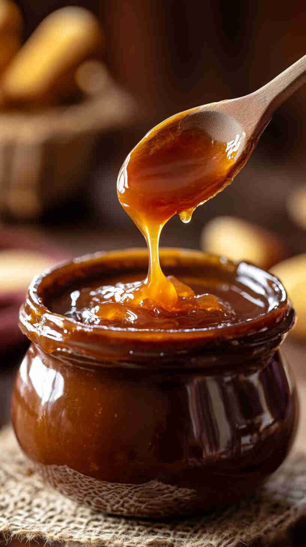 Crockpot Sticky Caramel Pudding Topping Recipe 4