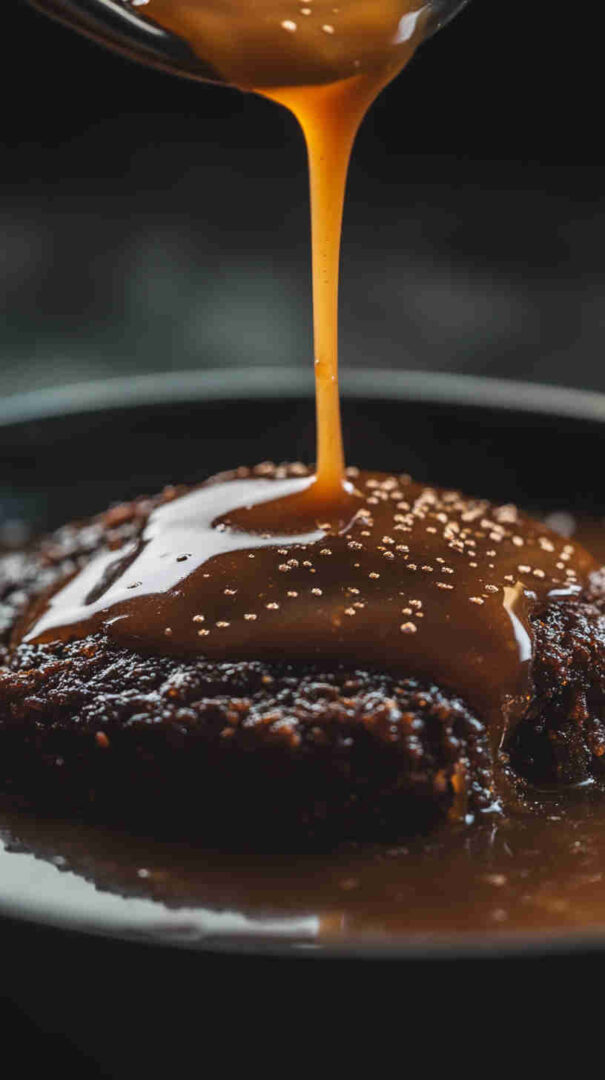 Crockpot Sticky Caramel Pudding Topping Recipe 6