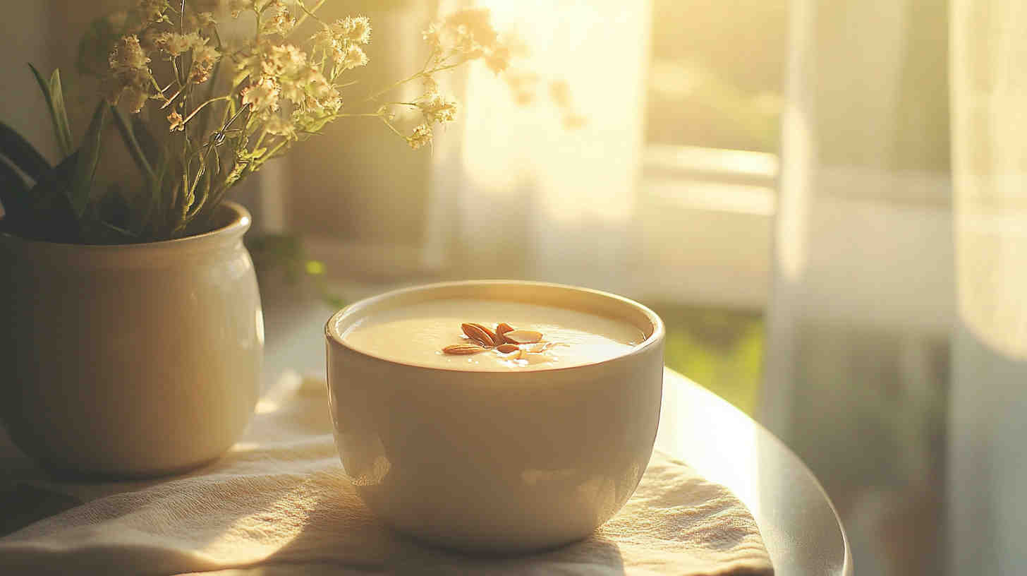 Slow Cooker Almond Milk Pudding Recipe 17 1