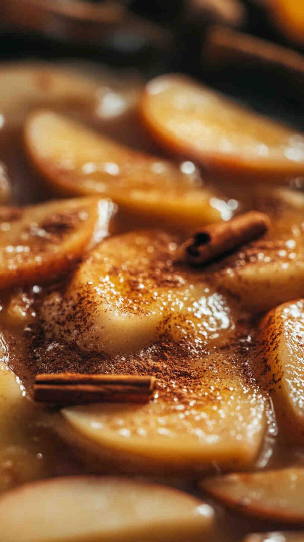 Slow Cooker Apple Cinnamon Pudding Recipe 2