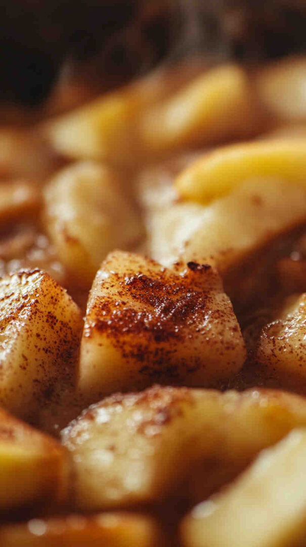 Slow Cooker Apple Cinnamon Pudding Recipe 4