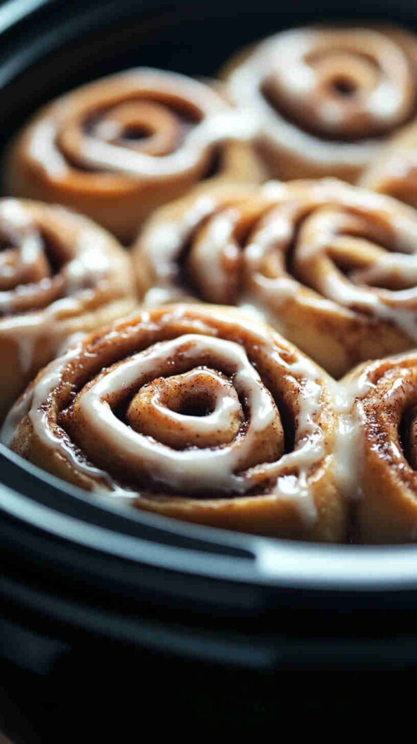 Slow Cooker Apple Cinnamon Rolls Recipe 12