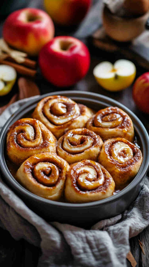 Slow Cooker Apple Cinnamon Rolls Recipe 13