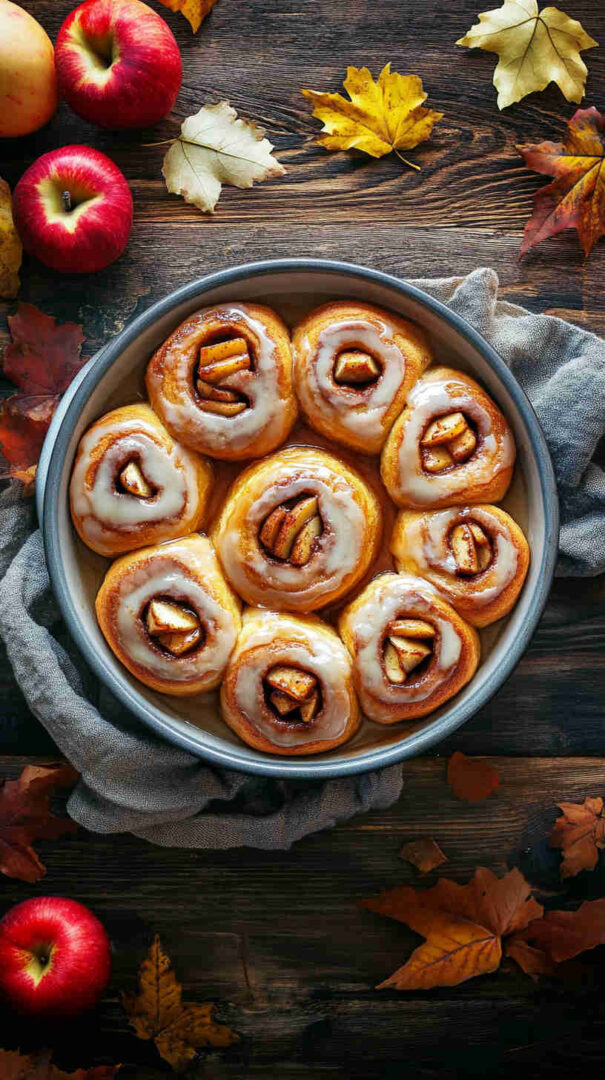 Slow Cooker Apple Cinnamon Rolls Recipe 17