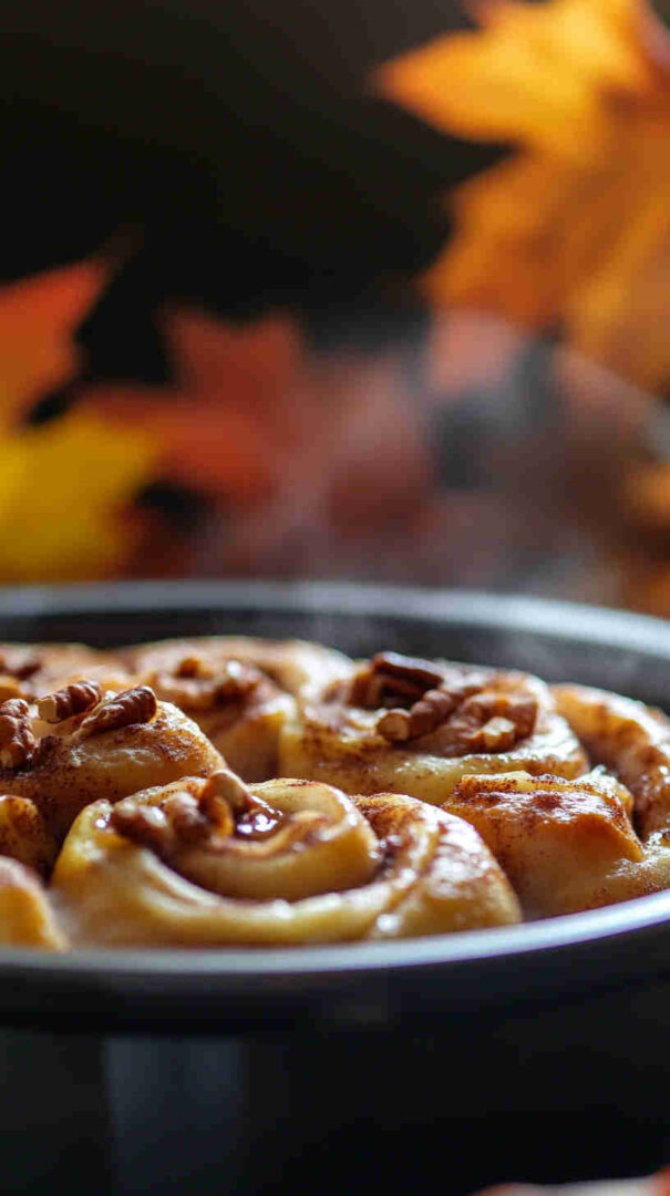 Slow Cooker Apple Cinnamon Rolls Recipe 5