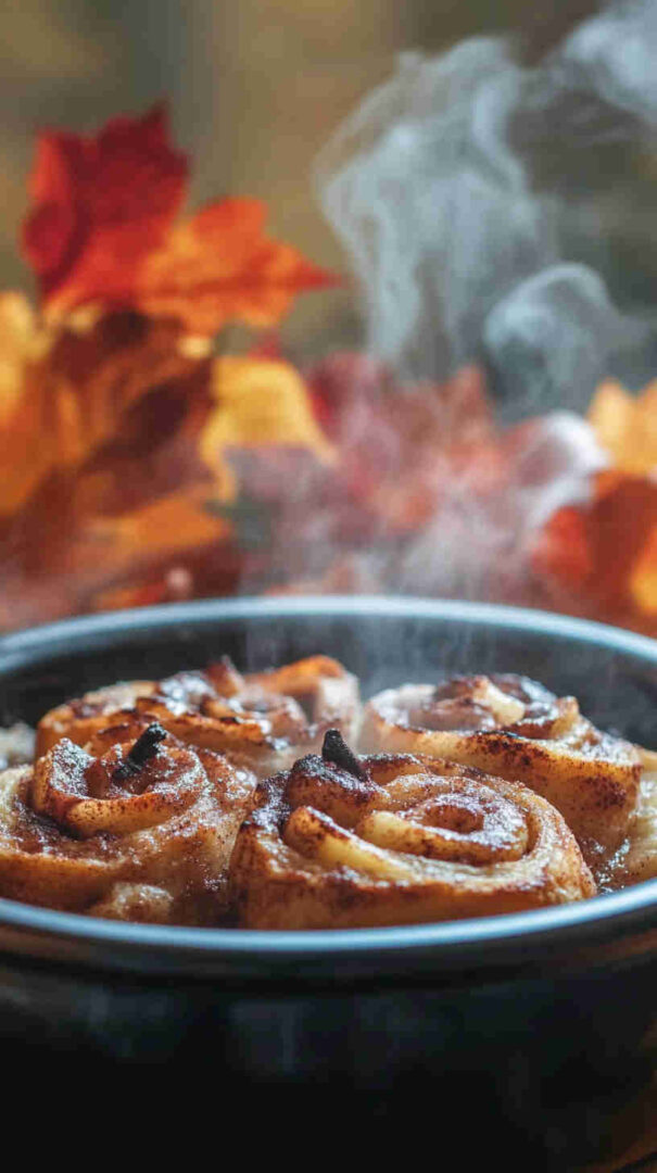 Slow Cooker Apple Cinnamon Rolls Recipe 7