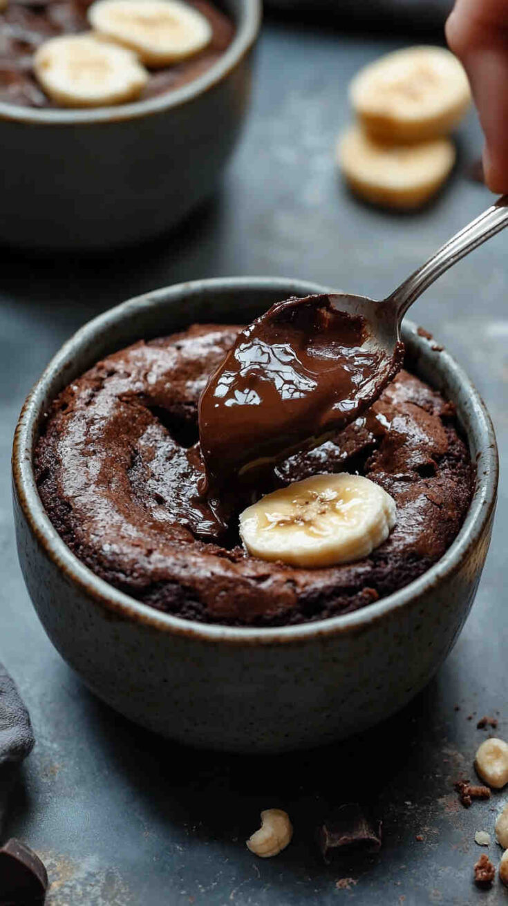 Slow Cooker Banana Chocolate Lava Cake recipe