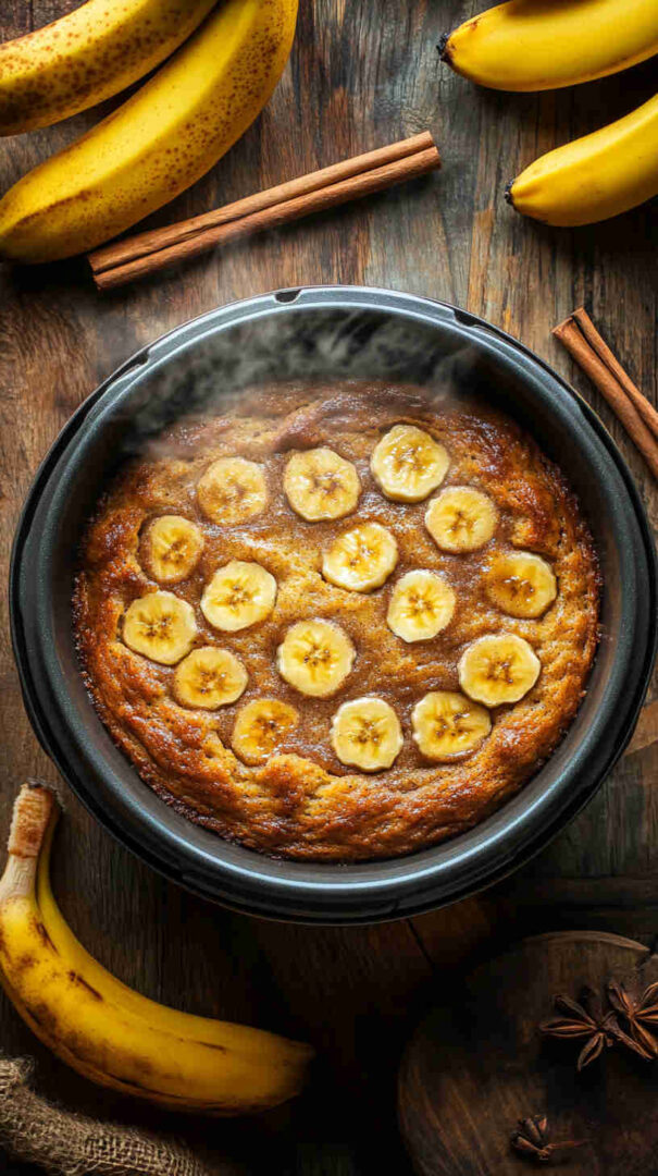 Slow Cooker Banana Cinnamon Bread Recipe 16