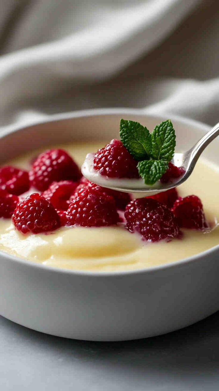 Slow Cooker Berry Custard Recipe 11