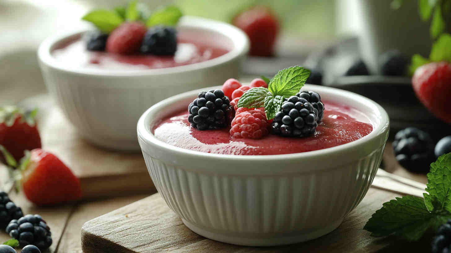 Slow Cooker Berry Custard Recipe 17