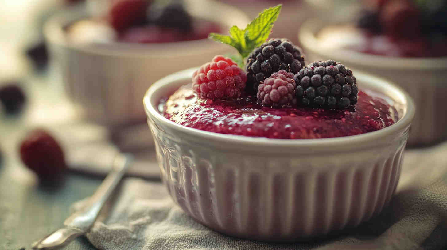 Slow Cooker Berry Custard Recipe 20