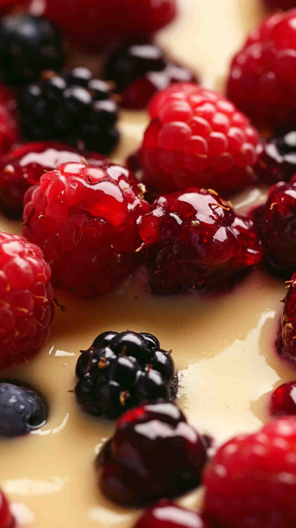Slow Cooker Berry Custard Recipe 5