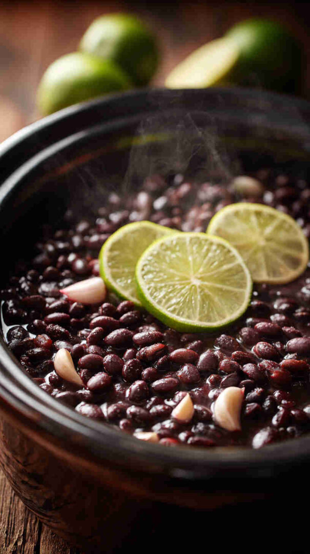 Slow Cooker Black Beans With Garlic And Lime 42