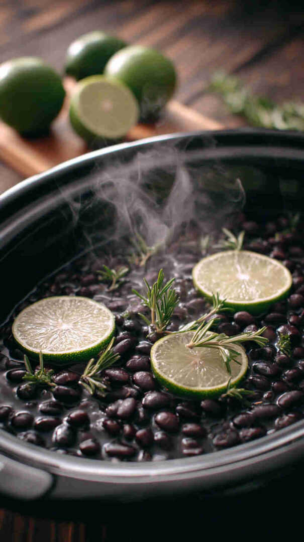 Slow Cooker Black Beans With Garlic And Lime 45