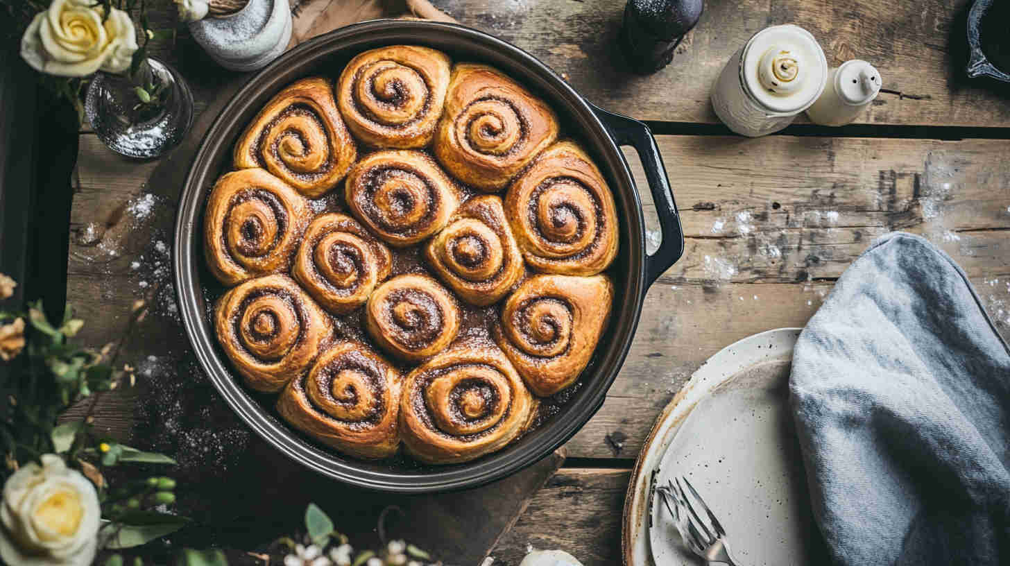 Slow Cooker Brown Sugar Cinnamon Rolls Recipe 11 1