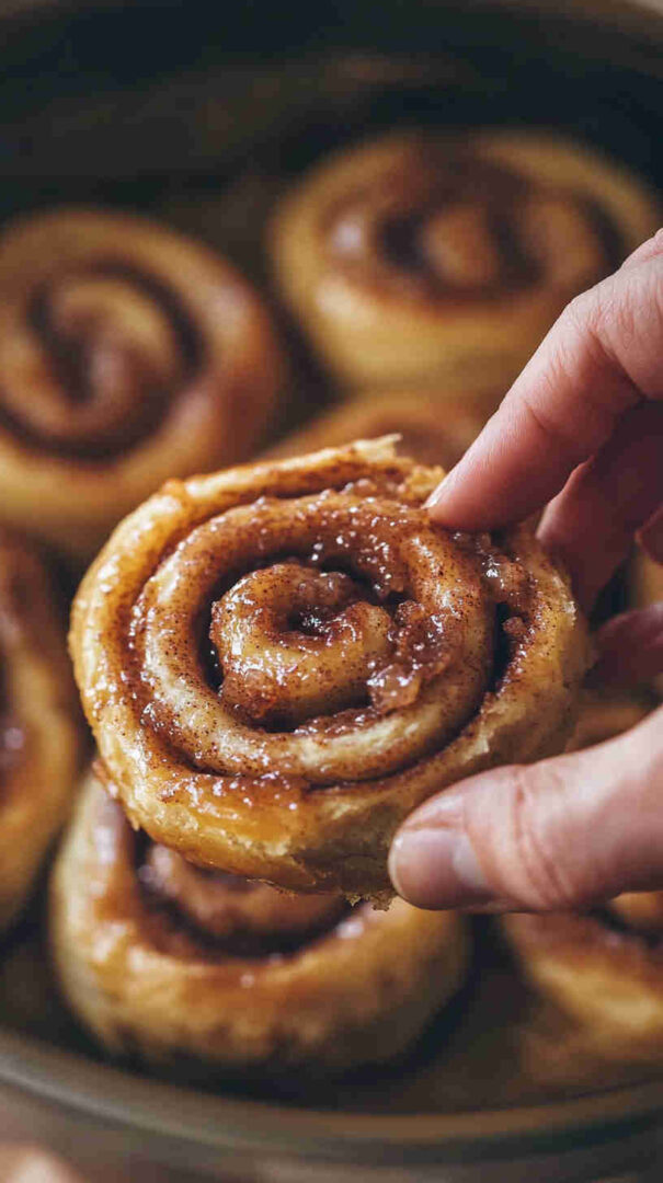 Slow Cooker Brown Sugar Cinnamon Rolls Recipe 4