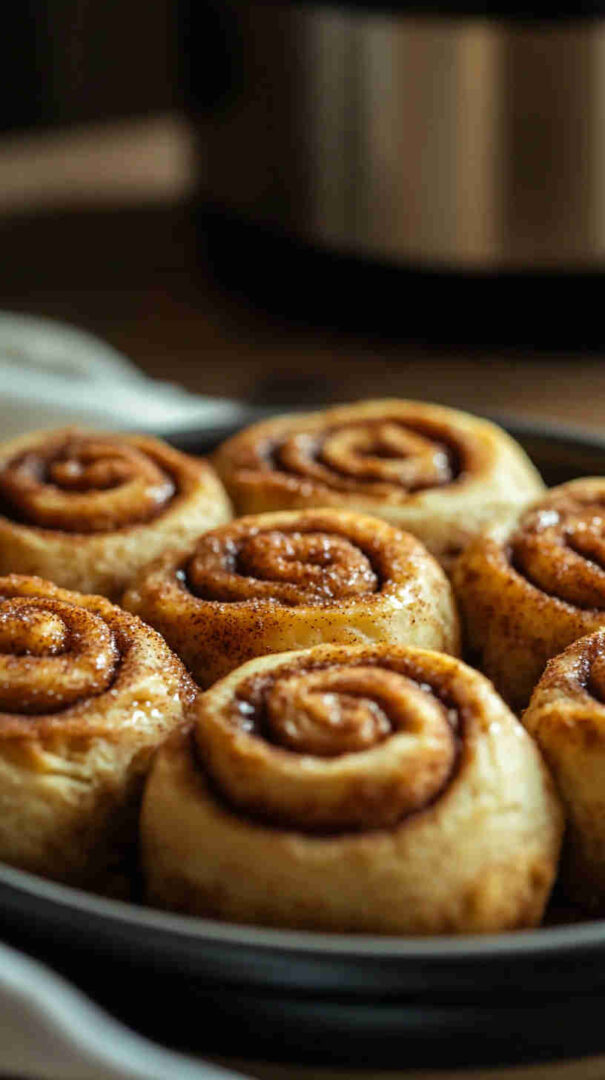 Slow Cooker Brown Sugar Cinnamon Rolls Recipe 5