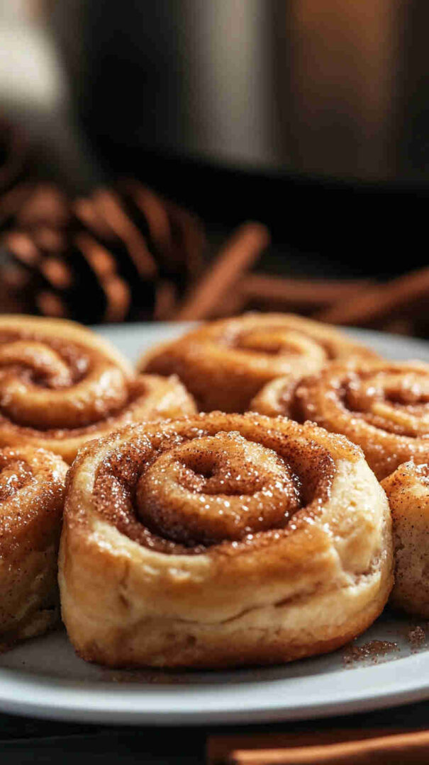 Slow Cooker Brown Sugar Cinnamon Rolls Recipe 7