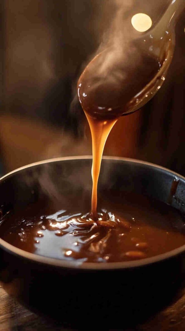 Slow Cooker Caramel Chocolate Swirl Sauce Recipe 15