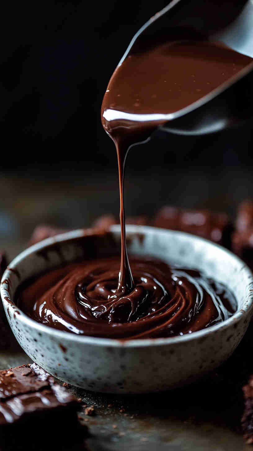 Slow Cooker Caramel Chocolate Swirl Sauce Recipe 4 1