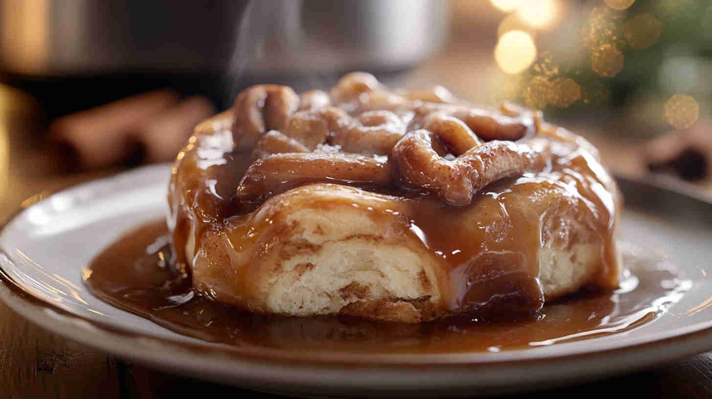 Slow Cooker Caramel Cinnamon Rolls Recipe 10