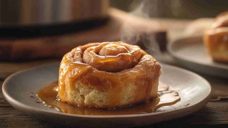 Slow Cooker Caramel Cinnamon Rolls Recipe 11 1