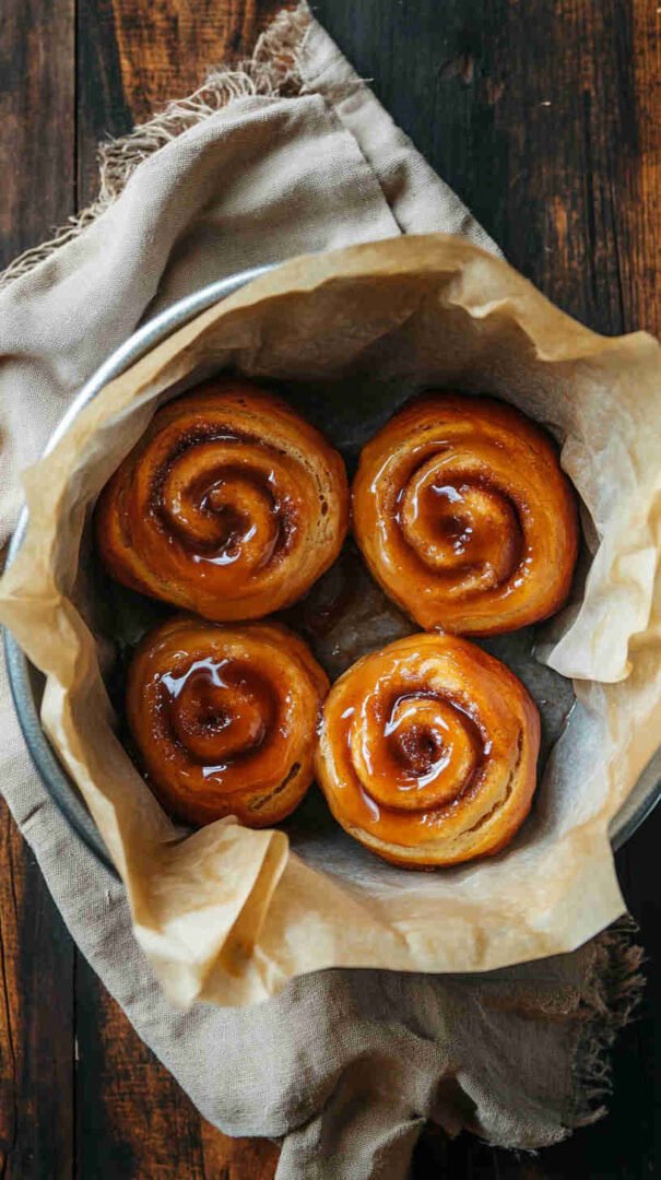 Slow Cooker Caramel Cinnamon Rolls Recipe 17
