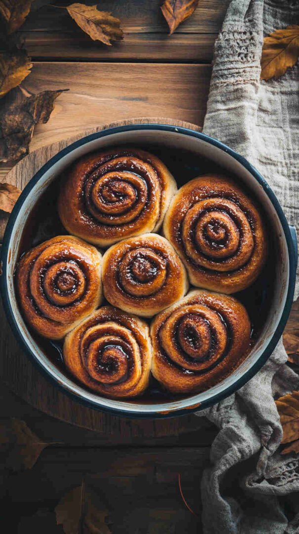 Slow Cooker Caramel Cinnamon Rolls Recipe 19