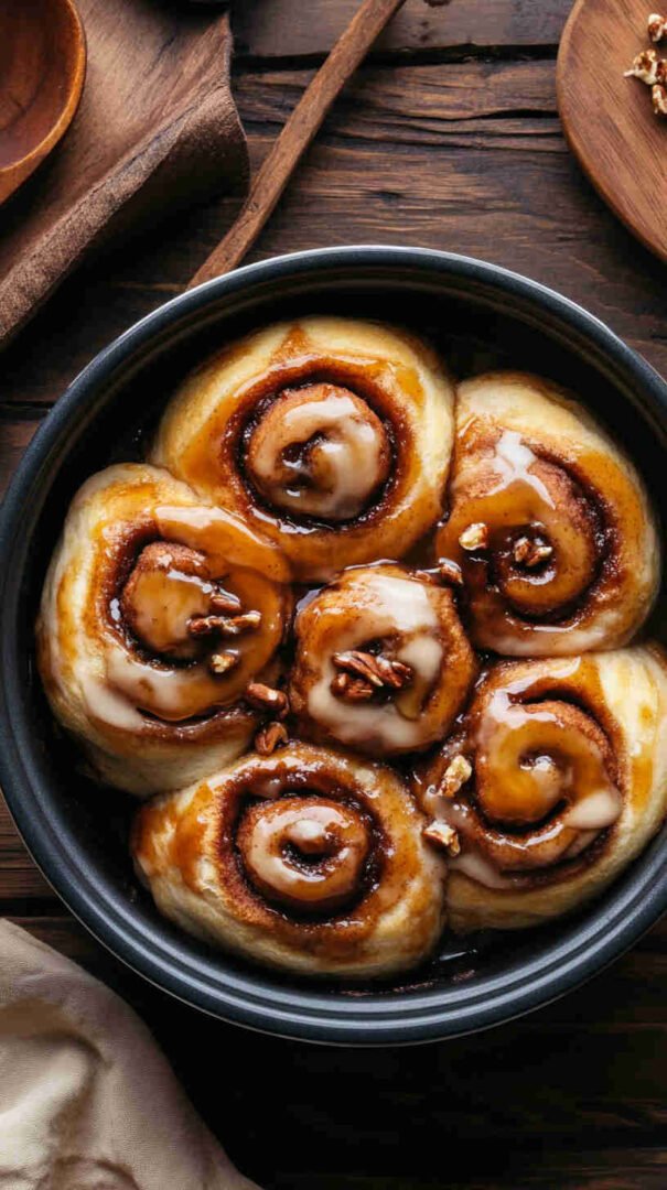 Slow Cooker Caramel Cinnamon Rolls Recipe 20