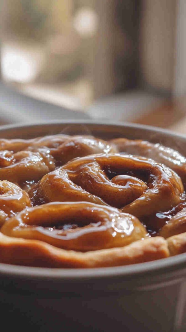 Slow Cooker Caramel Cinnamon Rolls Recipe 6