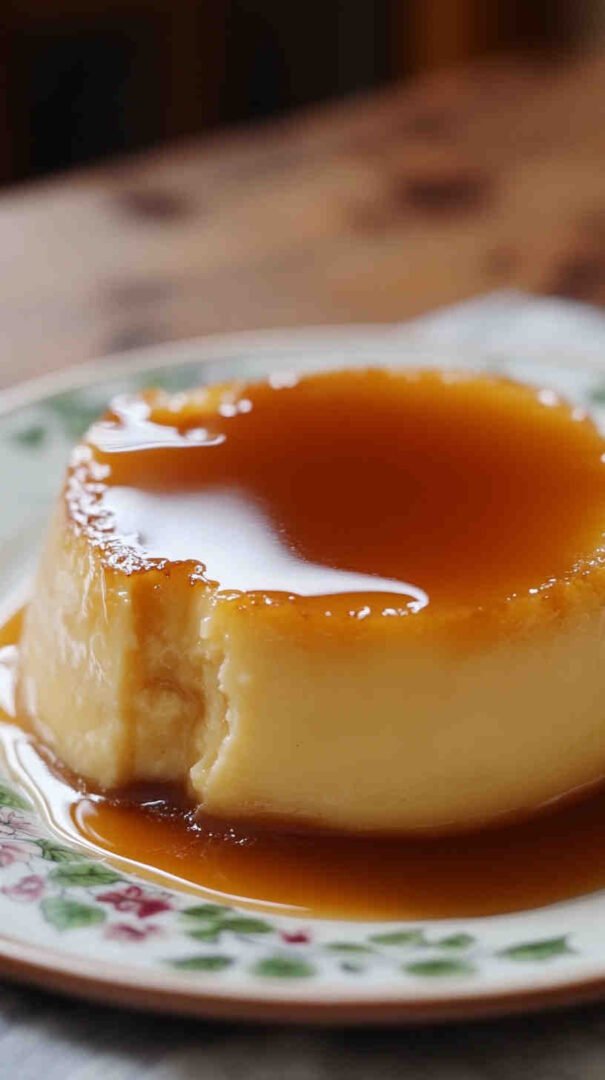 Slow Cooker Caramel Custard Recipe 3