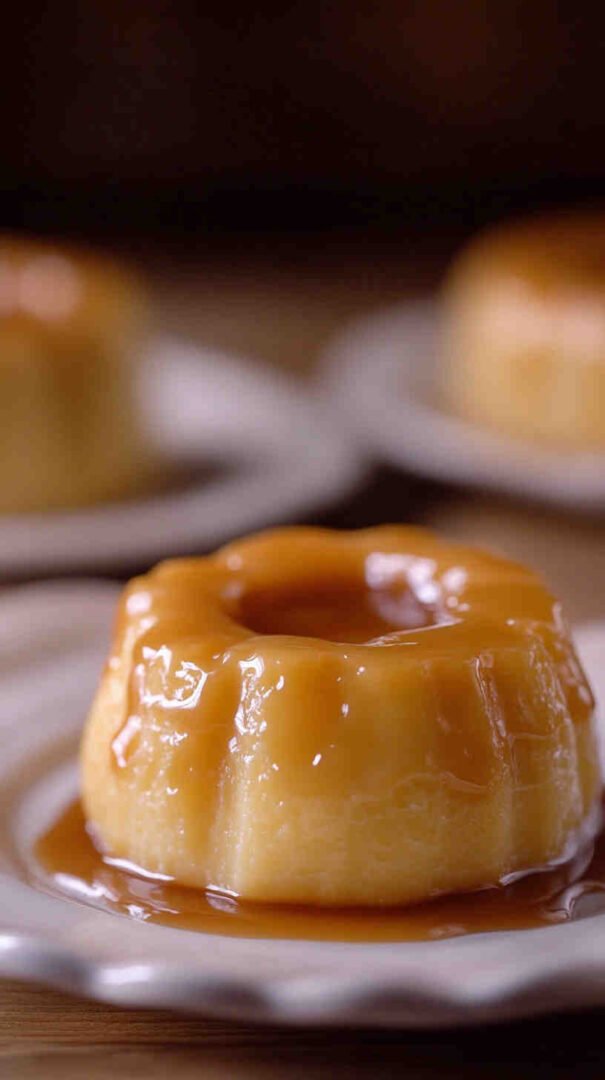 Slow Cooker Caramel Custard Recipe 4