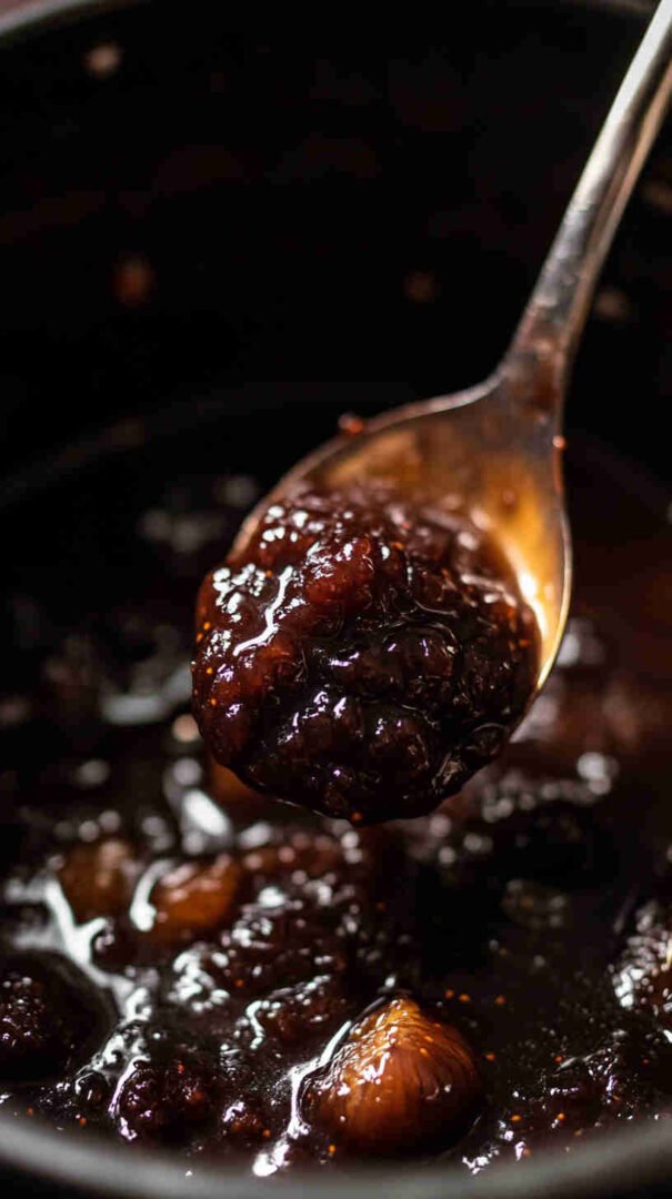 Slow Cooker Caramel Fig Sauce Recipe 14